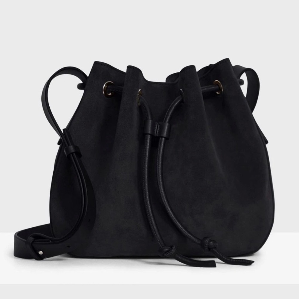Theory Bucket Leather Bag - Suede Bucket Bag Crossbody